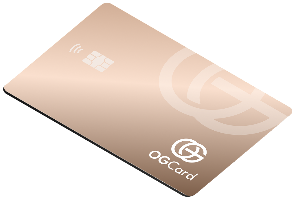 OGCard Crypto Payment Credit Card